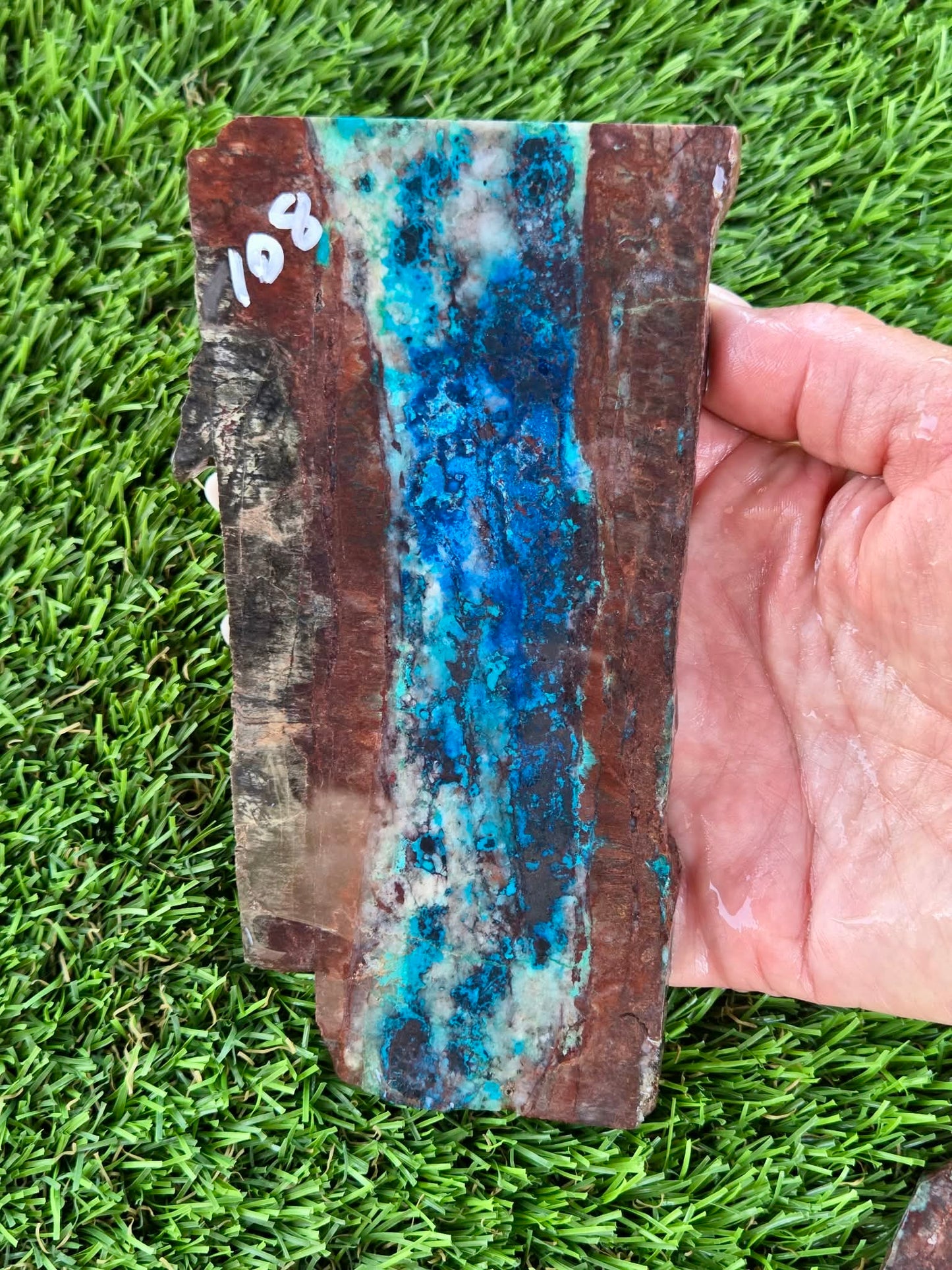 Shattuckite Slabs B107-112