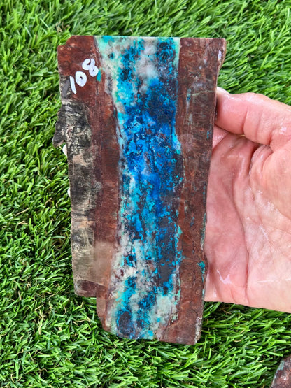 Shattuckite Slabs B107-112