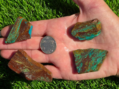 Chrysocolla Slab Bundle – Parker SB138