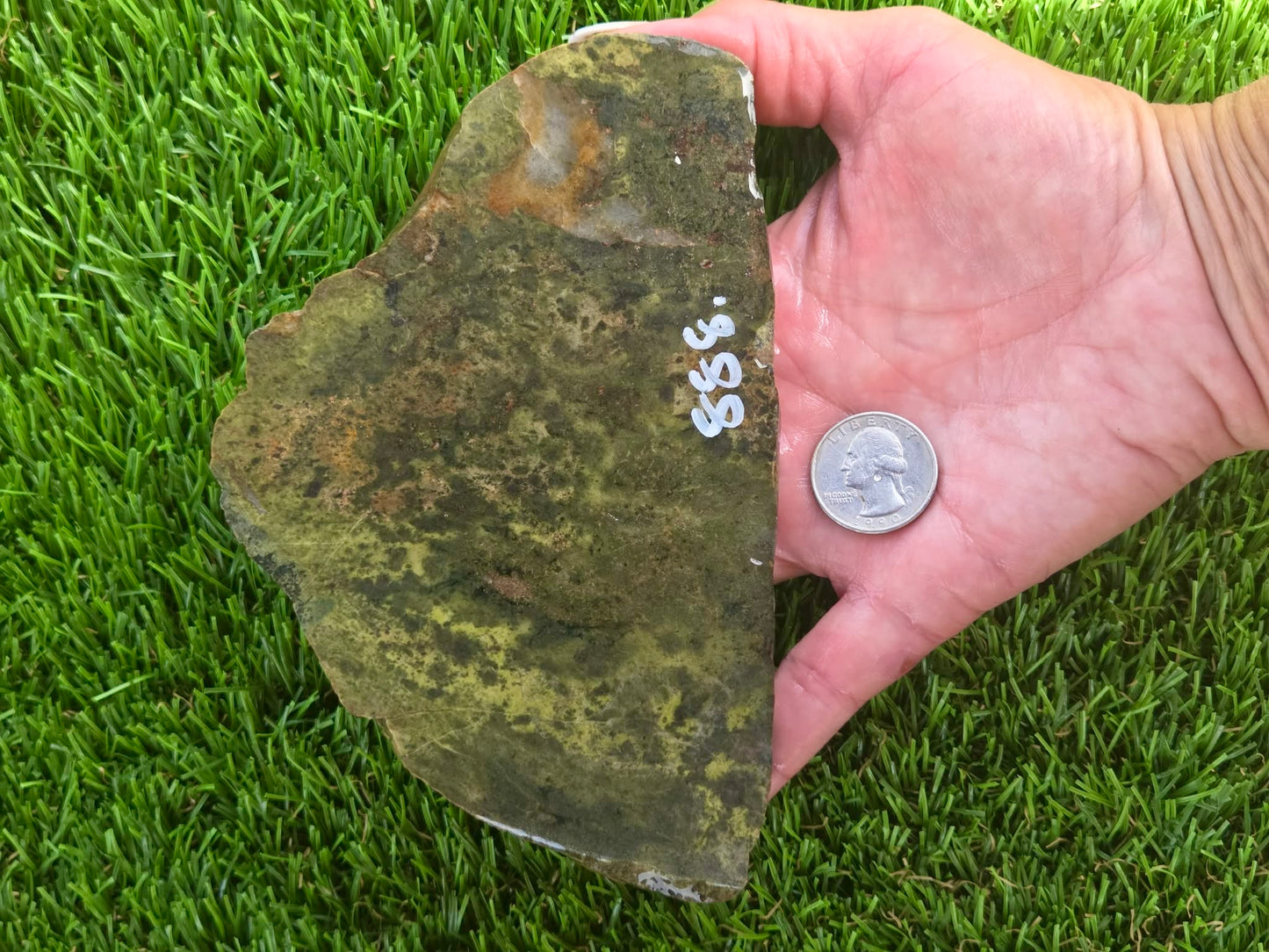 Green Serpentine Slabs S885–890
