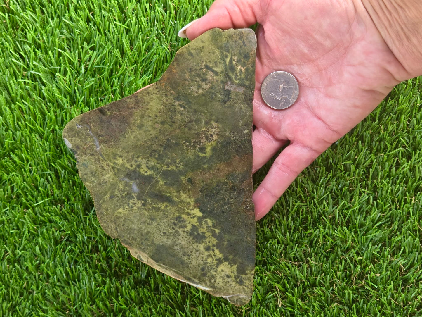 Green Serpentine Slabs S885–890