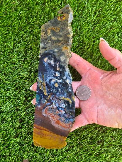 Indonesian Magnetic Banded Jasper Slabs Q813–819