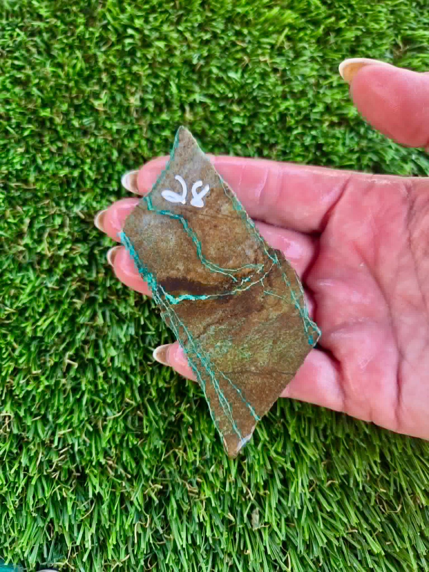 Globe Chrysocolla Slabs A27-31