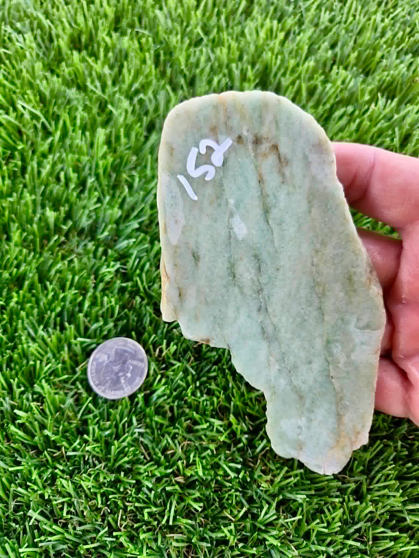 Soft Sage Aventurine Slab 151-153