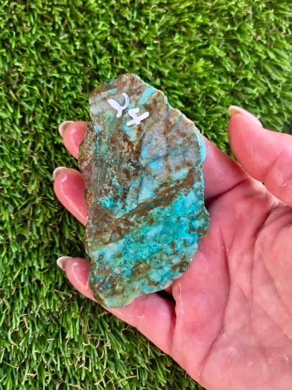 Globe Chrysocolla Slabs A23-26