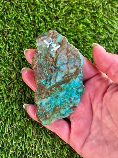 Globe Chrysocolla Slabs A23-26