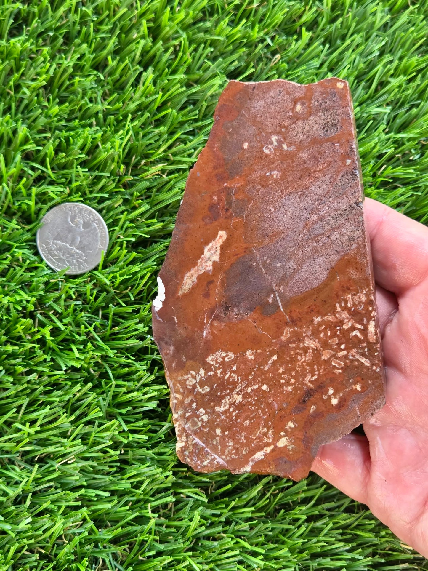 Rustic Red Brecciated Jasper Slabs H363-365