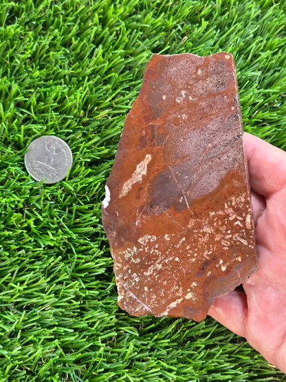 Rustic Red Brecciated Jasper Slabs H363-365