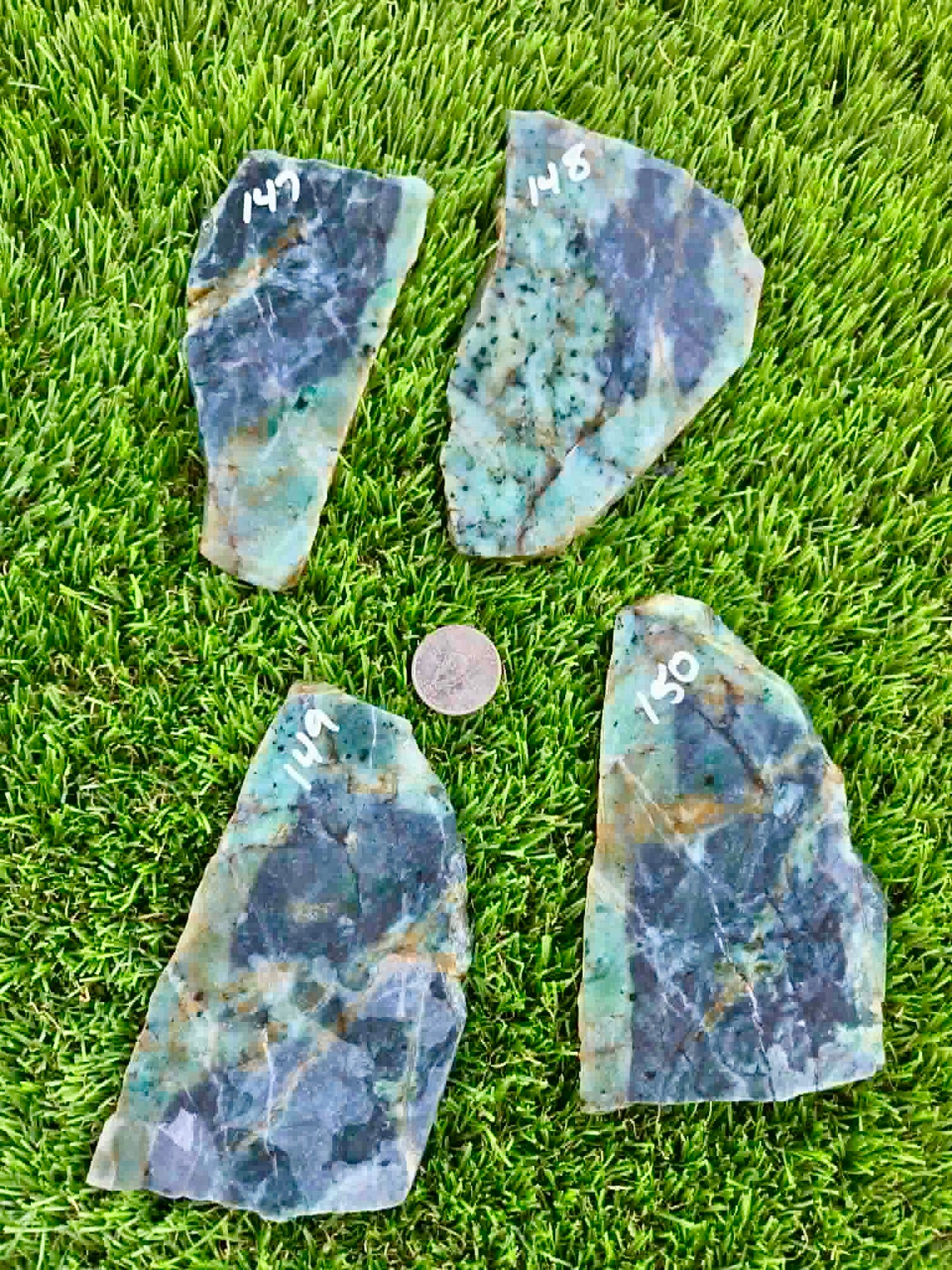 Ocean Mist Jade Slab 147-150