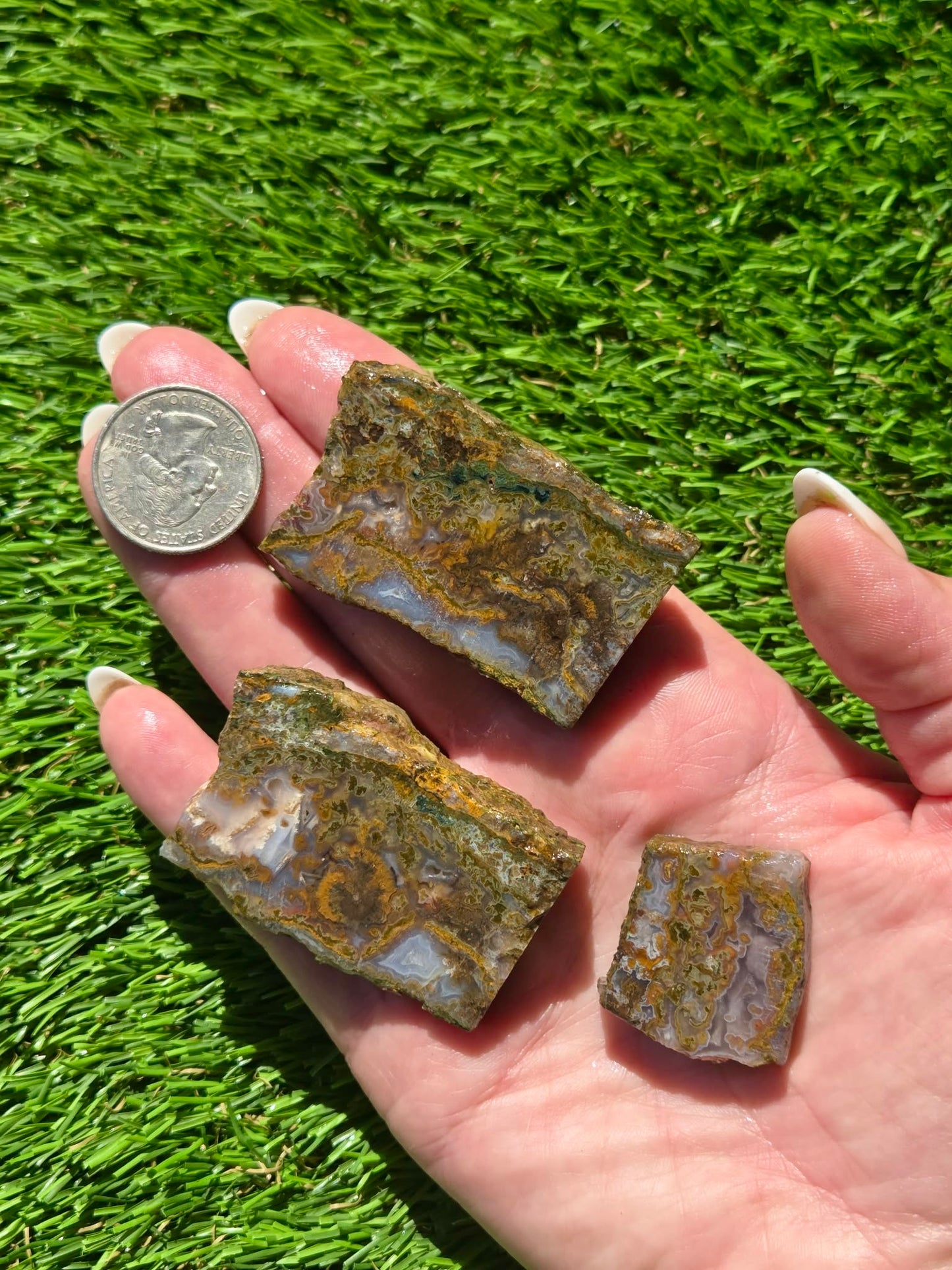 Agate Moss – Camp Verde Slab Bundle SB96