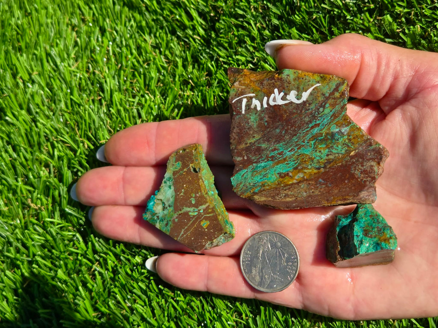 Chrysocolla Slab Bundle – Parker SB143
