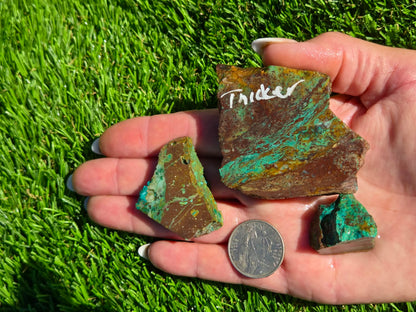 Chrysocolla Slab Bundle – Parker SB143