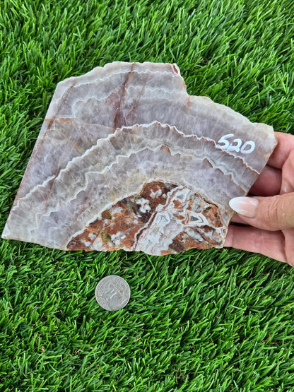 Mineral Mountain Chevron Amethyst Slabs K520-522