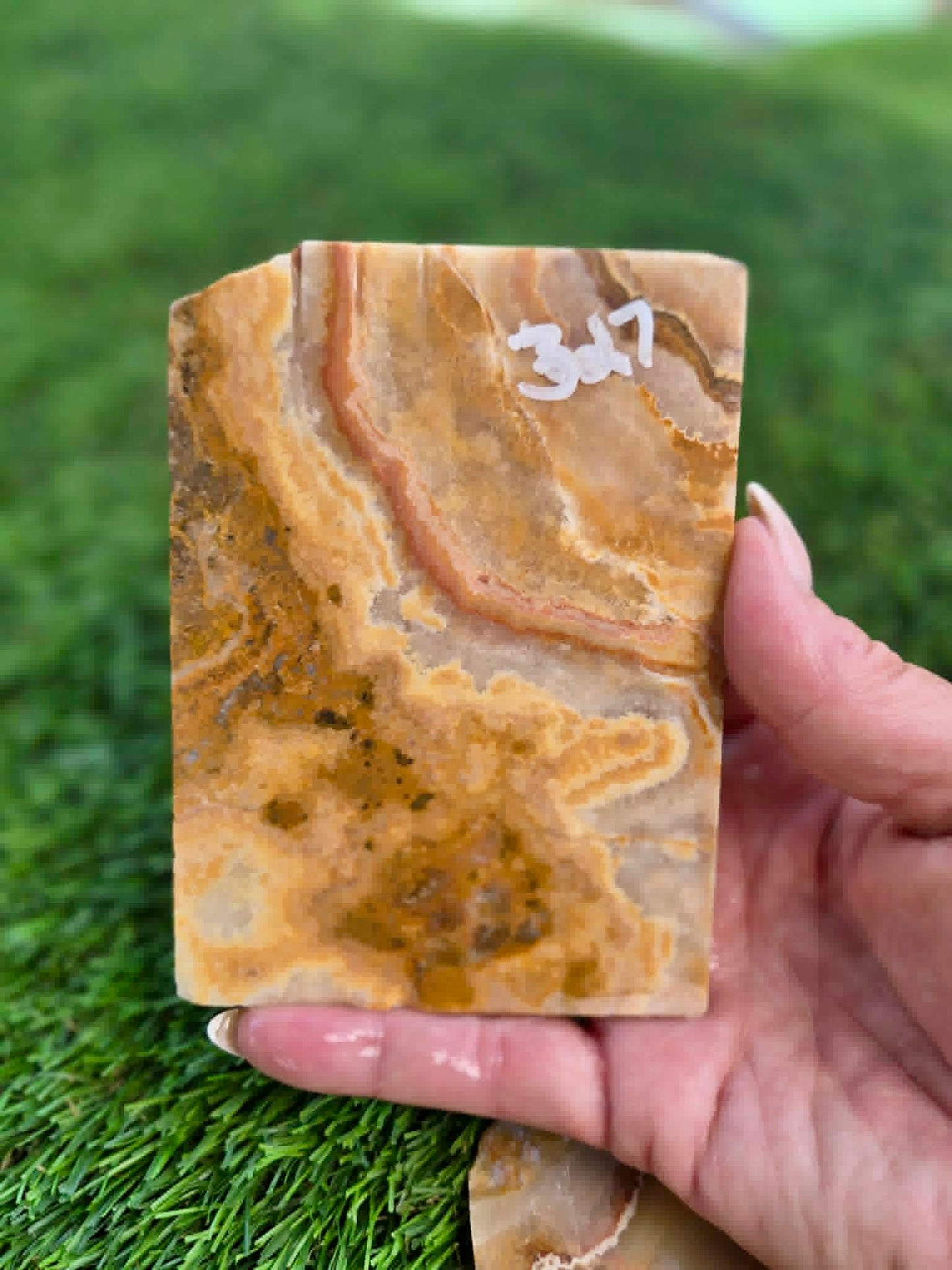 Peach Onyx Slabs G327-329