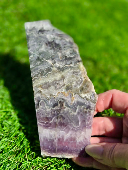 Chevron Amethyst Slabs H391-395