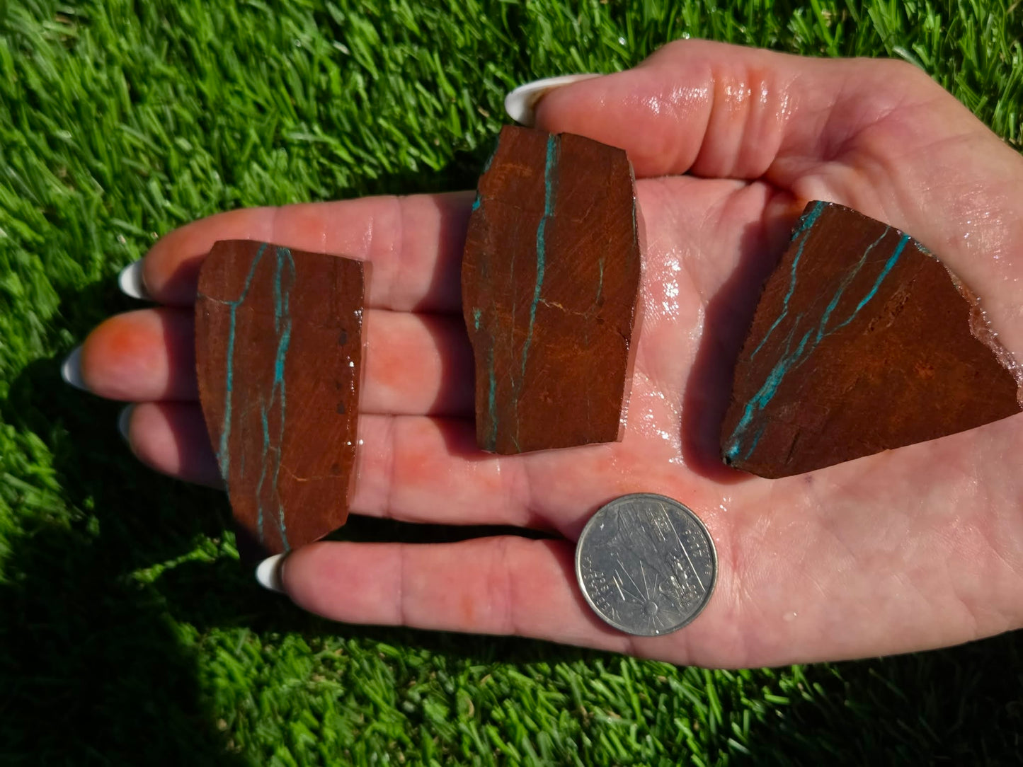 Chrysocolla Slab Bundle – Parker SB144