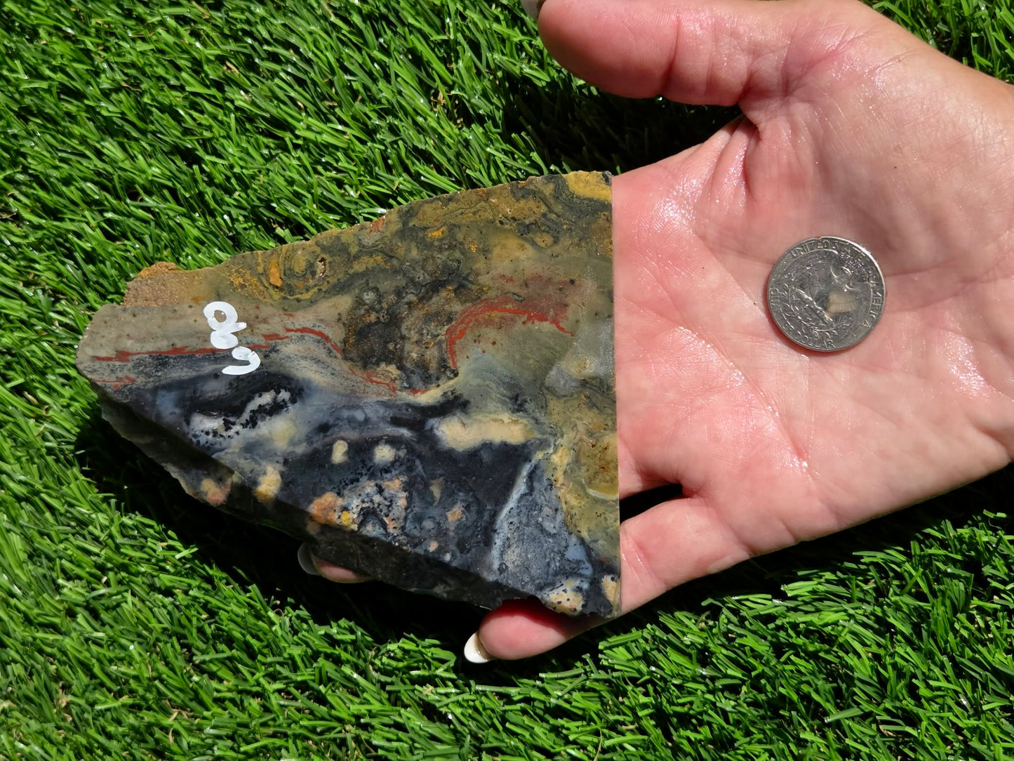 Indonesian Banded Hematite Slabs O690–692