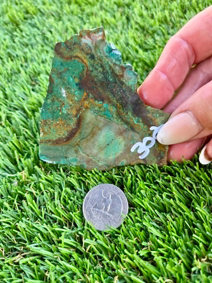Copper & Malachite Matrix Slabs F302-308