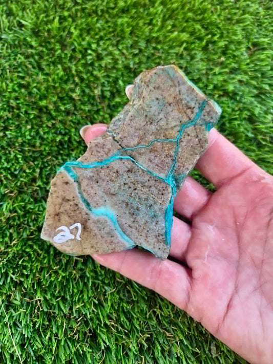 Globe Chrysocolla Slabs A27-31