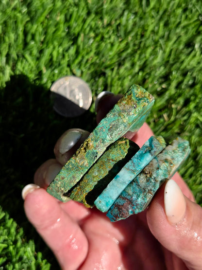 Globe Chrysocolla Slab Bundle-SB45