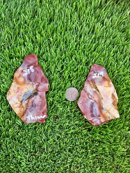 Australian Mookaite Jasper Slab 218-219