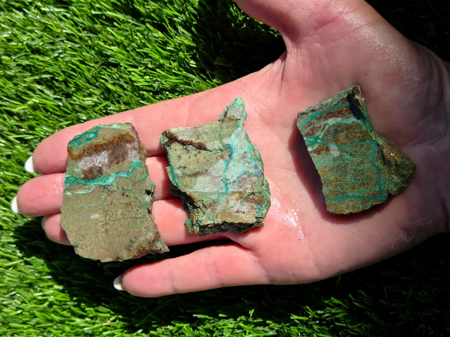 Globe Chrysocolla Slab Bundle-SB50
