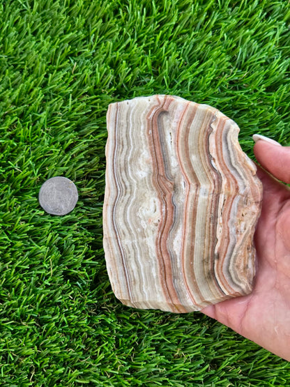 Natural Mexican Onyx Calcite Slabs L567-568