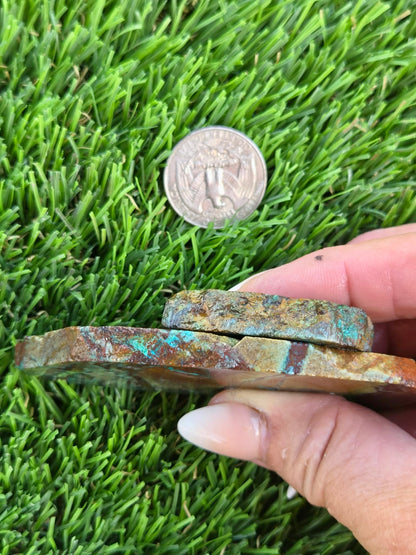 Globe Chrysocolla Slab Bundle-SB52