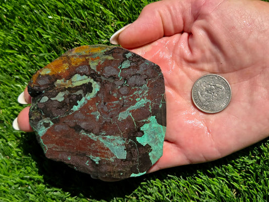 Globe Chrysocolla Slab Bundle-SB9