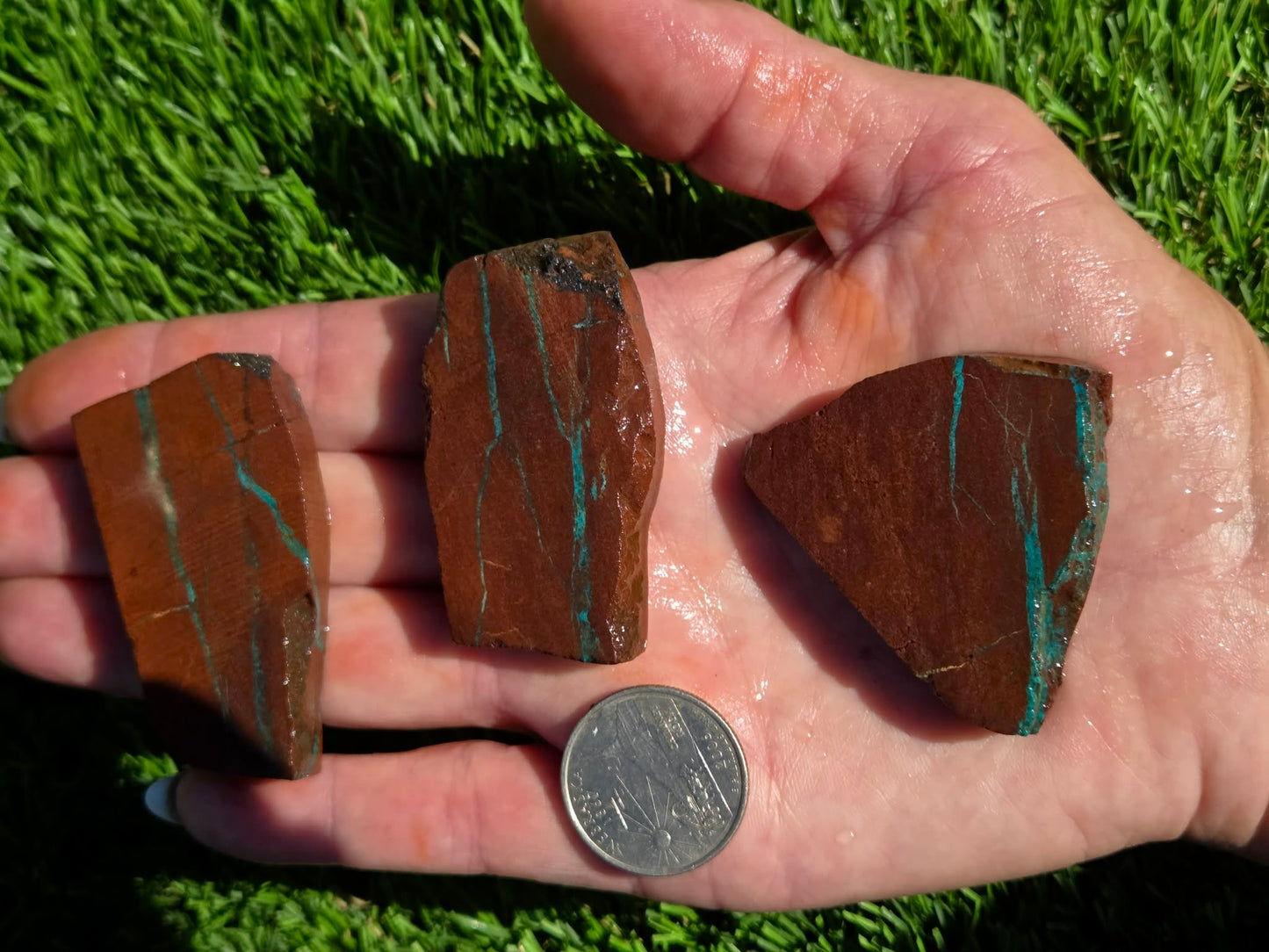 Chrysocolla Slab Bundle – Parker SB144