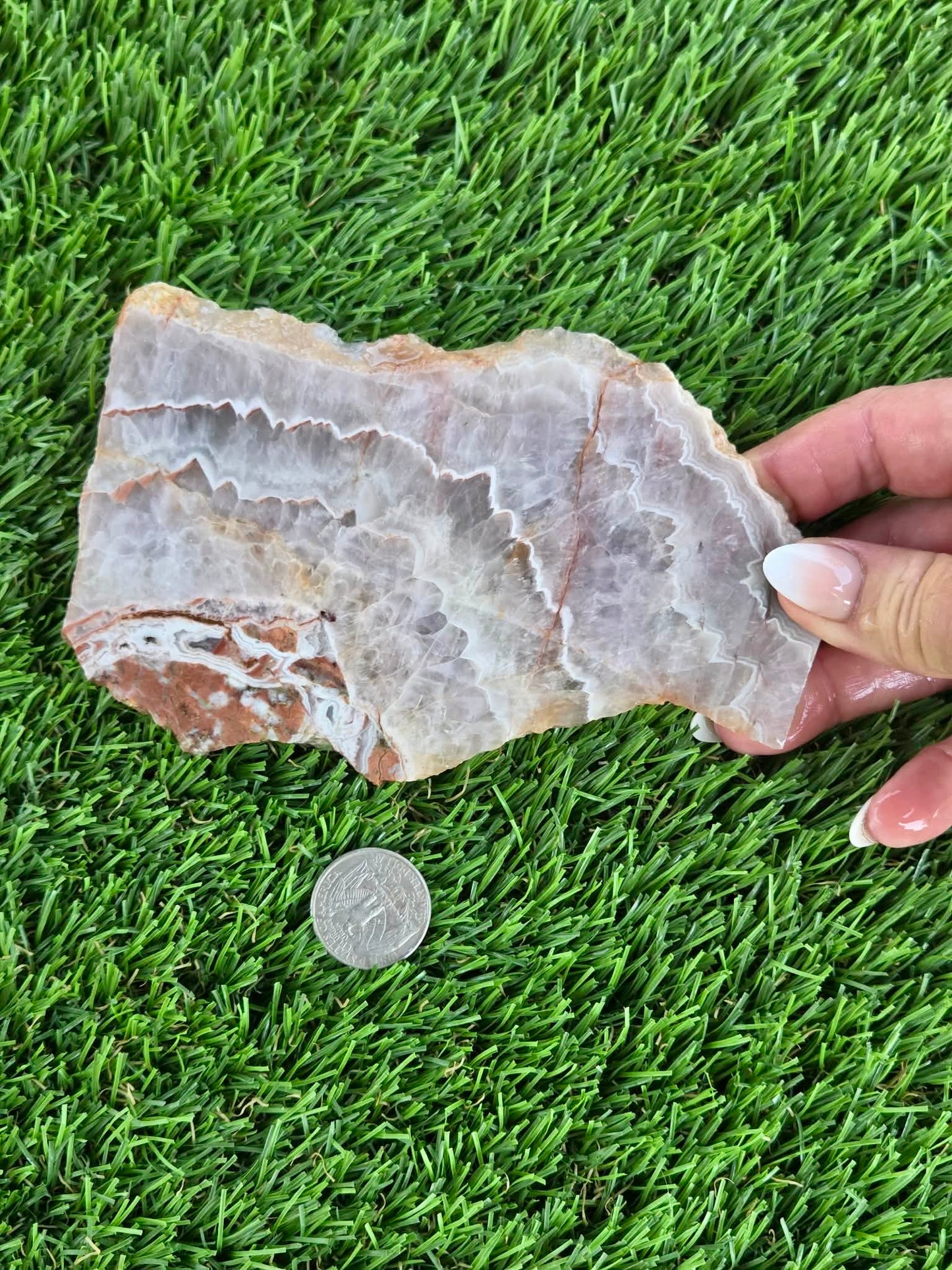 Mineral Mountain Chevron Amethyst Slabs K520-522