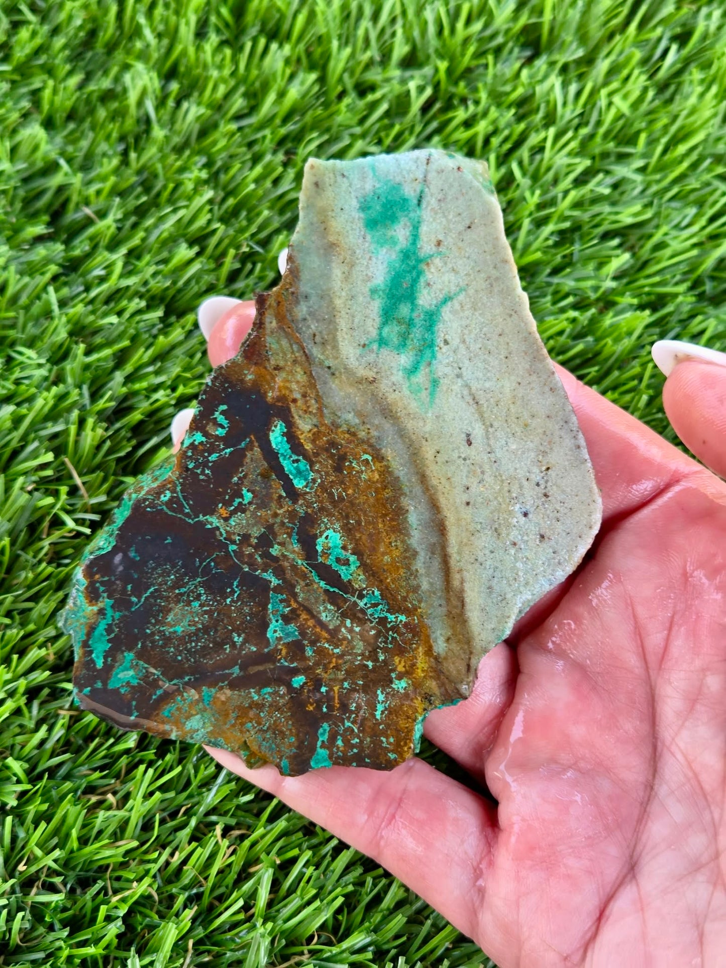 Globe Chrysocolla Slabs A50-55