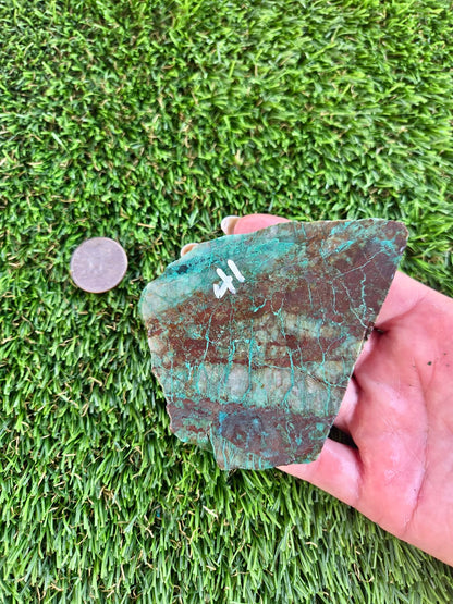 Globe Chrysocolla Slab A41-45