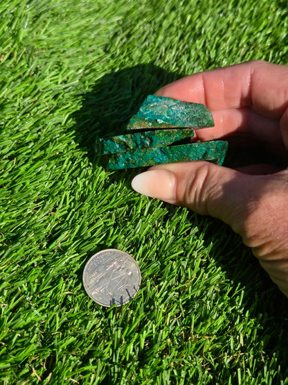 Dominican Mine Chrysocolla & Hematite Slab Bundle SB150