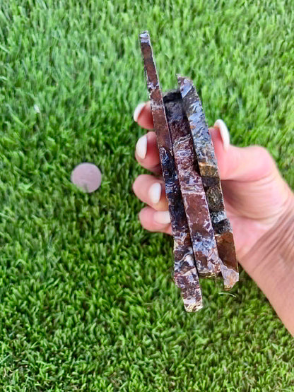 Australian Rainforest Rhyolite Jasper Slab 209-212