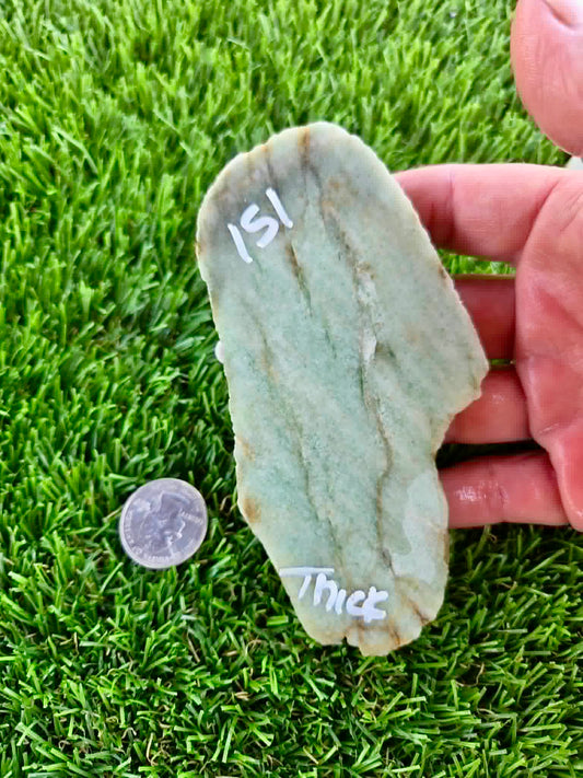 Soft Sage Aventurine Slab 151-153