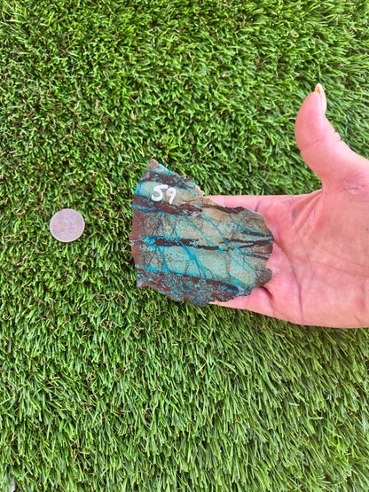 Globe Chrysocolla Slabs A56-60