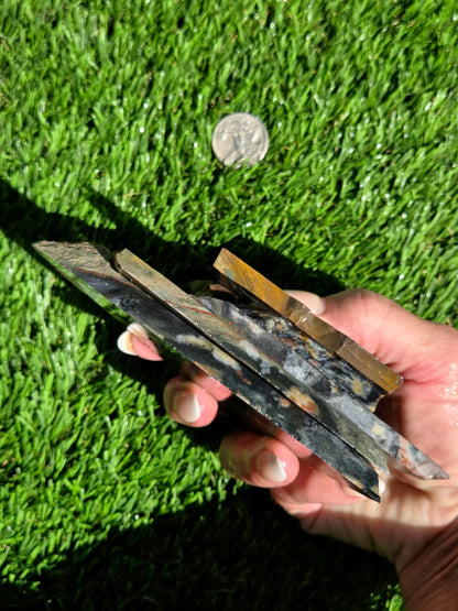 Indonesian Banded Hematite Slabs O693-698