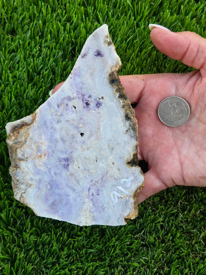 Mexican Morado Opal Slabs T909–912