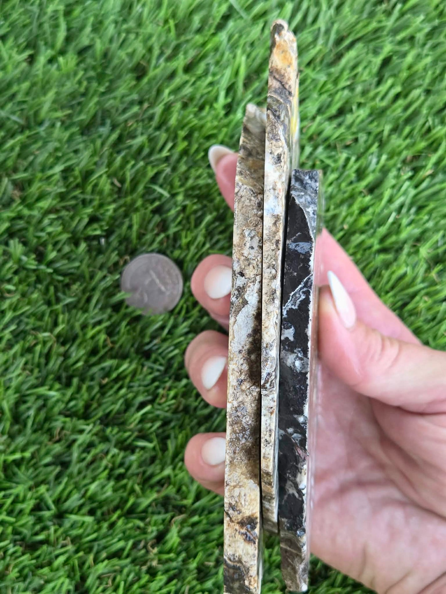 Camp Verde Agate Slabs  K512-515