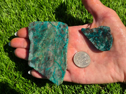Spiderweb Malachite Slab Bundle SB144