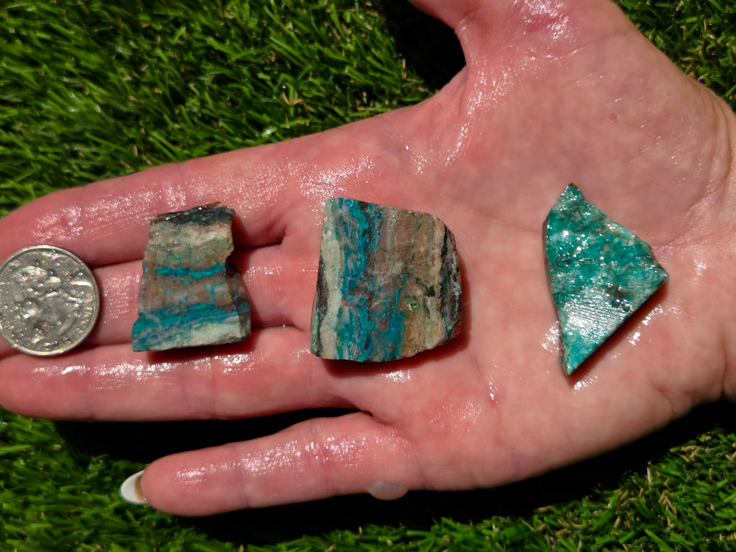 Rawley Mine Chrysocolla Slab Bundle SB115