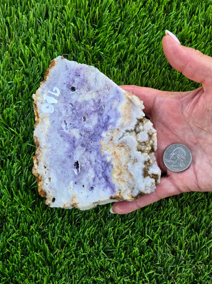 Mexican Morado Opal Slabs T909–912