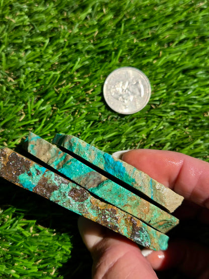 Globe Chrysocolla Slab Bundle-SB110