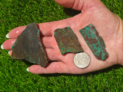 Globe Chrysocolla Slab Bundle-SB61