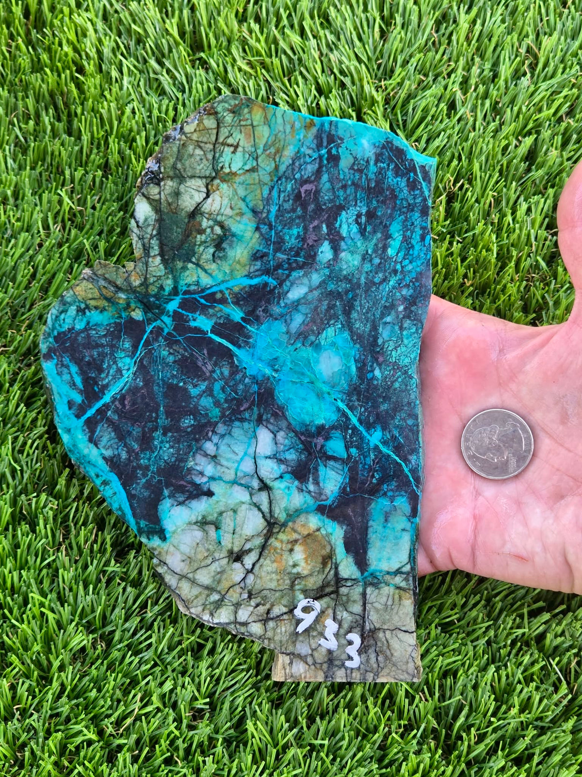 Inspiration Mine Chrysocolla & Cuprite Slabs T932–934