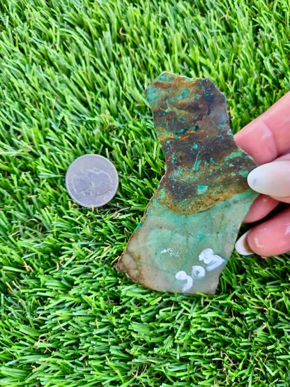 Copper & Malachite Matrix Slabs F302-308