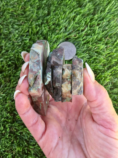 Globe Chrysocolla Slab Bundle-SB4