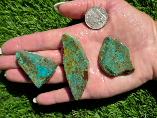 Globe Chrysocolla Slab Bundle-SB18