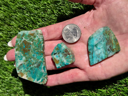 Globe Chrysocolla Slab Bundle-SB40